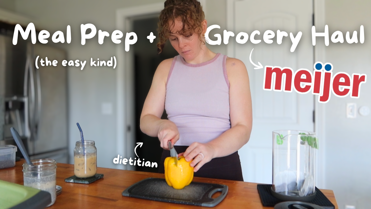 Meijer Grocery Haul + Ingredient Prep