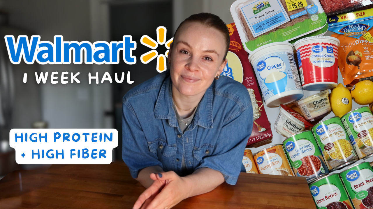 Walmart Budget Grocery Haul + Easy Meal Prep