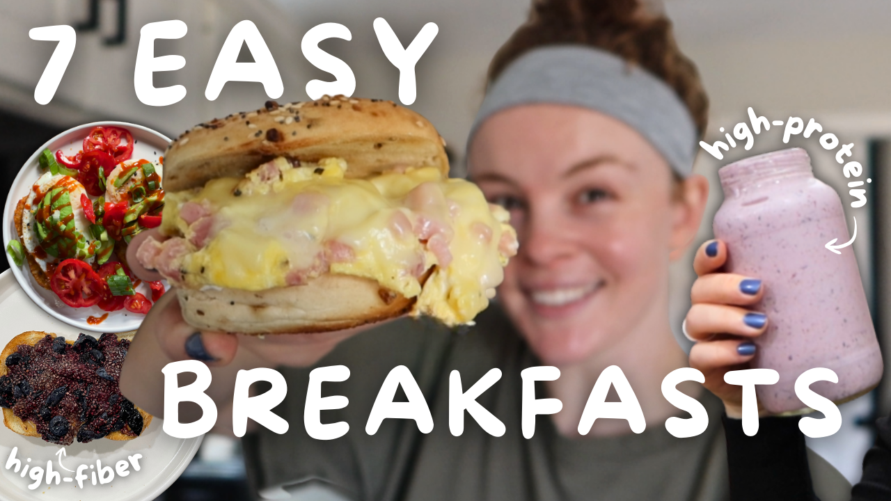 What I Eat For Breakfast in a Week as a Dietitian