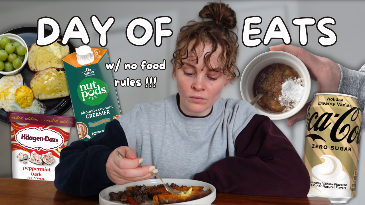 What I Eat in a Day with No Food Rules