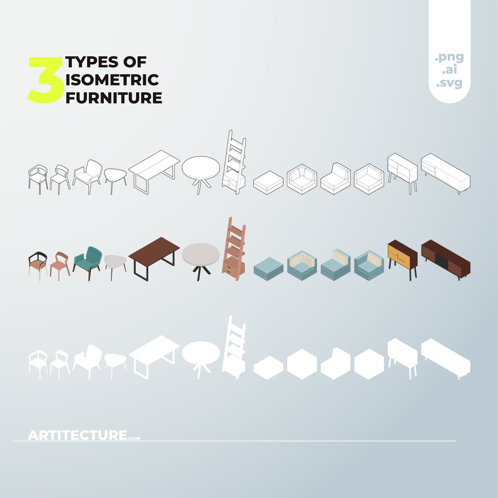 Isometric Furniture