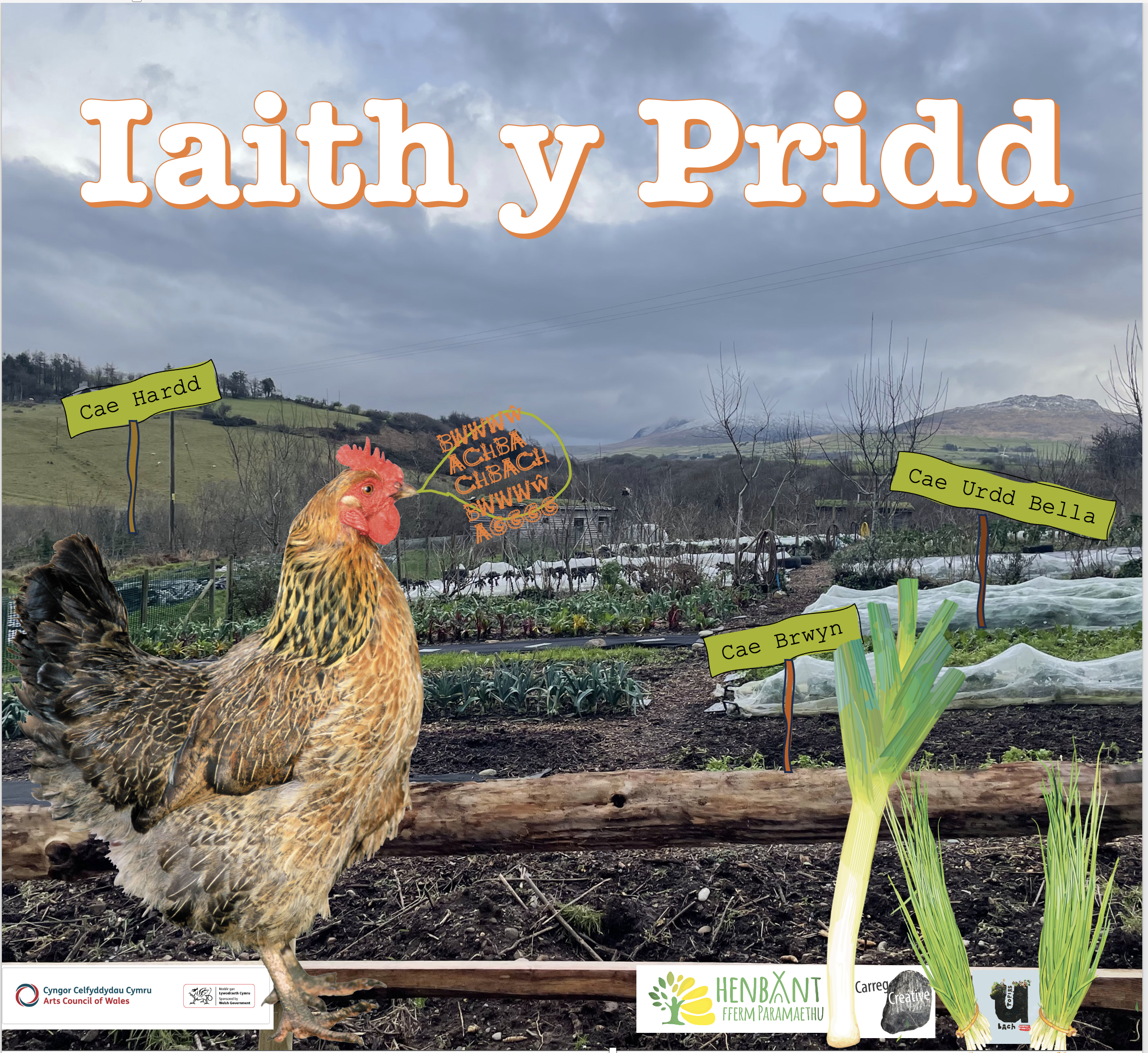 Iaith y Pridd - Nythu! cyfarfod partneriaeth. partnership meeting. Fferm Henbant