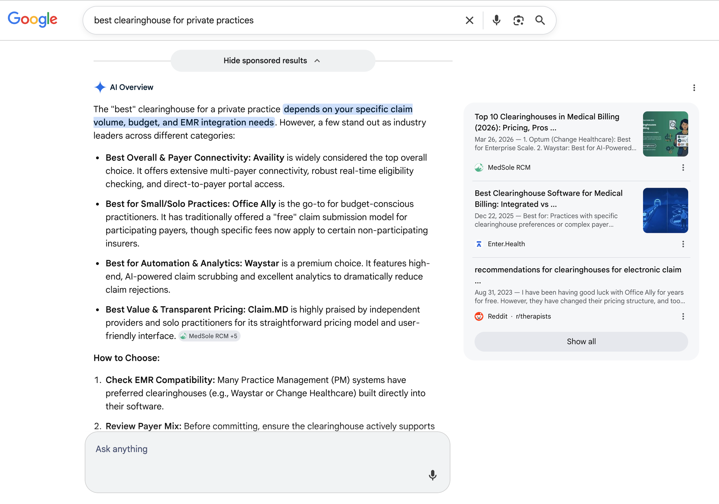 AI Overviews - Zero Click Searches