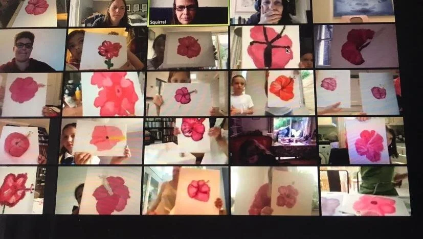 Brownies Zoom Painting Workshop