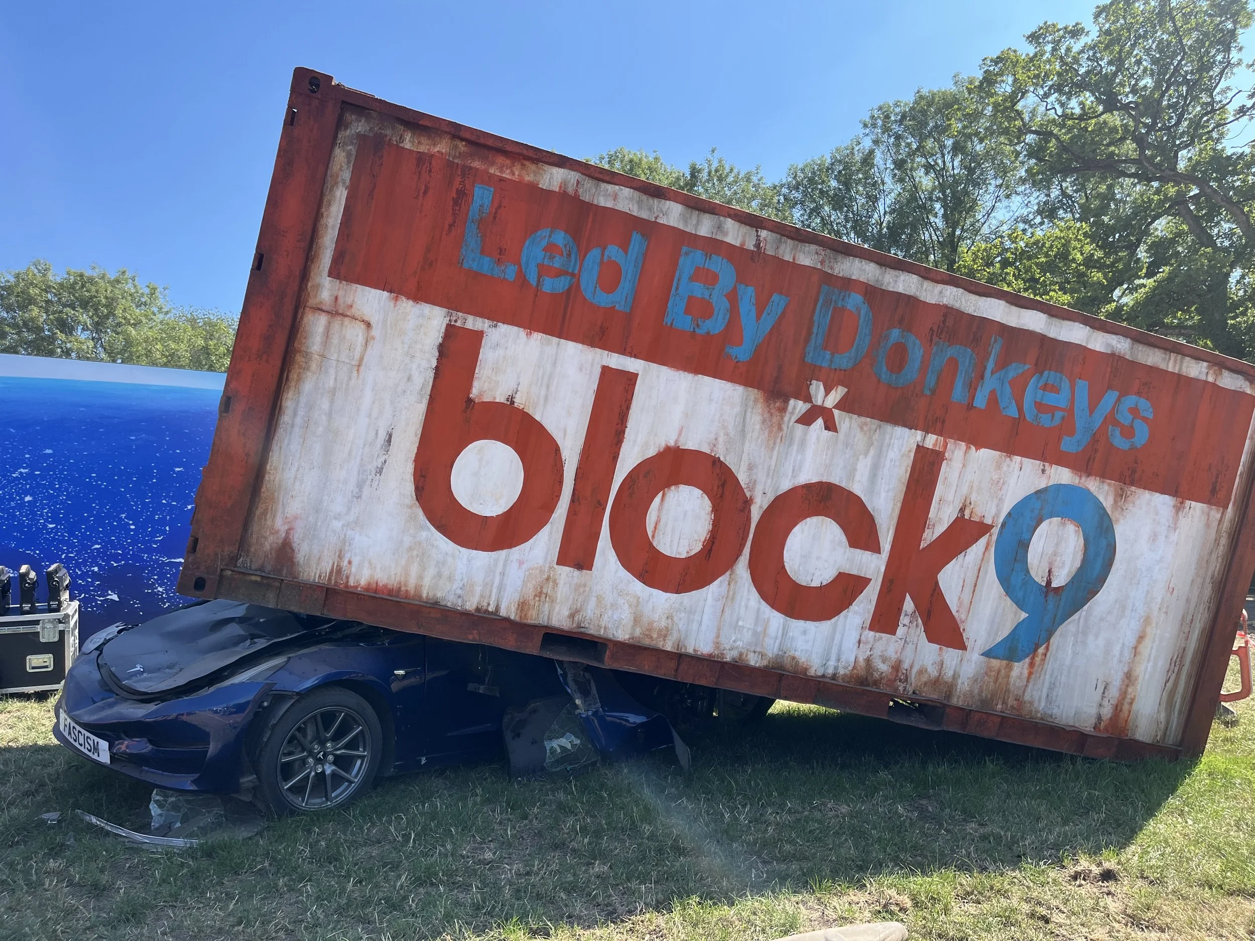 Block9 x Lead by Donkeys, Glastonbury 
2025