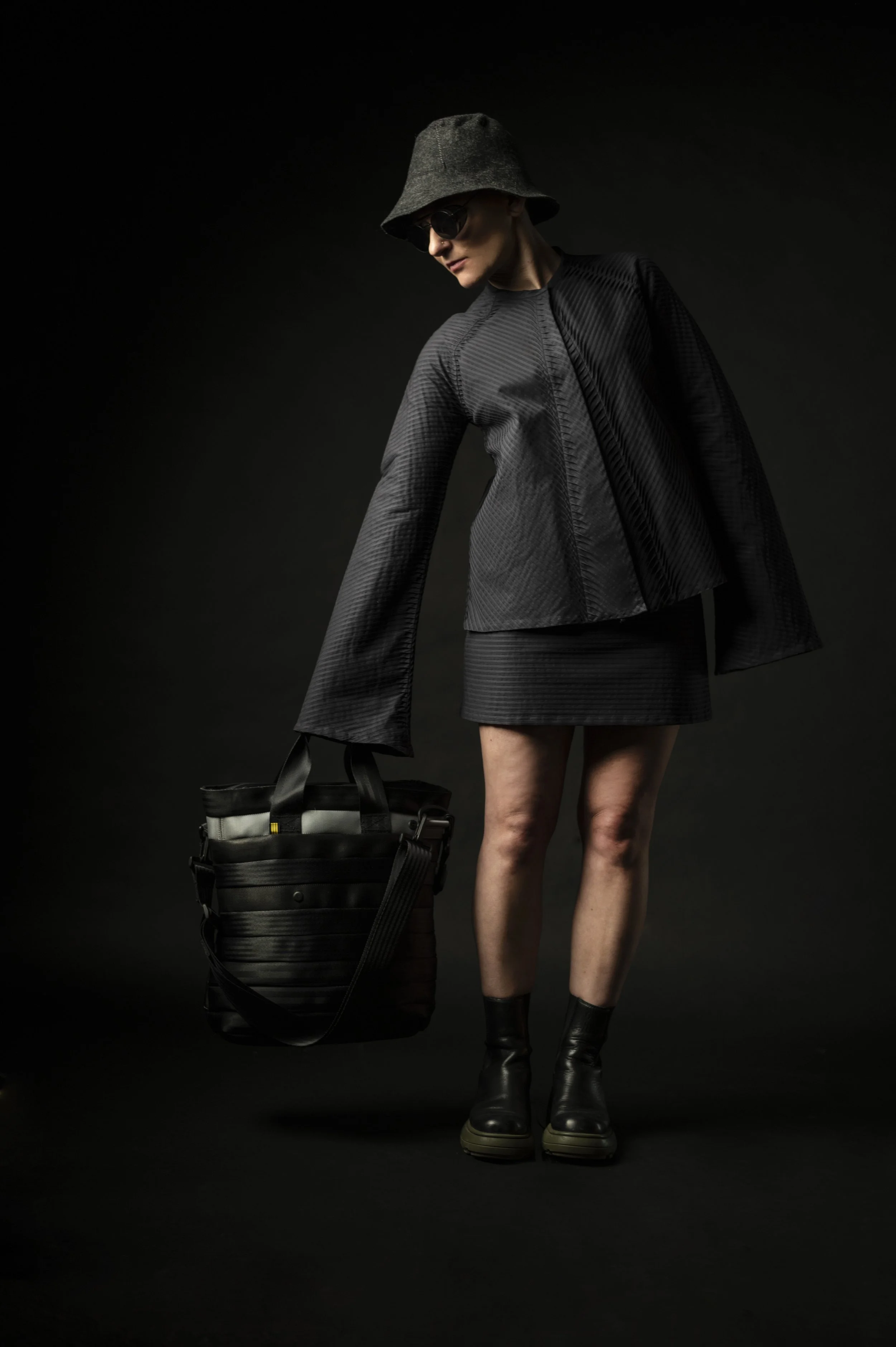 Chapter 1 collection shirt, Belter24 tote and Os-cut bucket hat