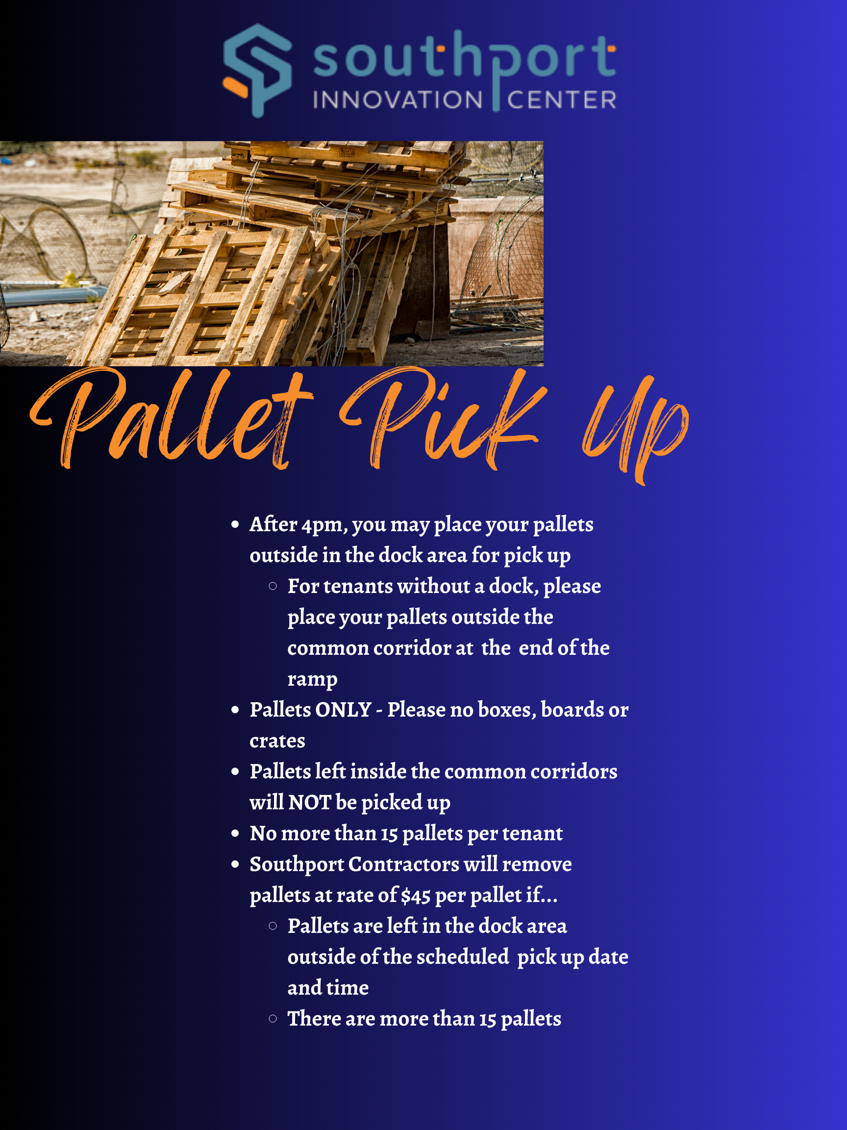 Pallet Pick Up