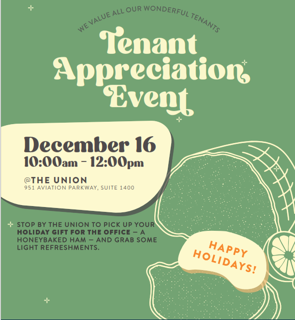 Tenant Appreciation - Holiday Ham Pickup 