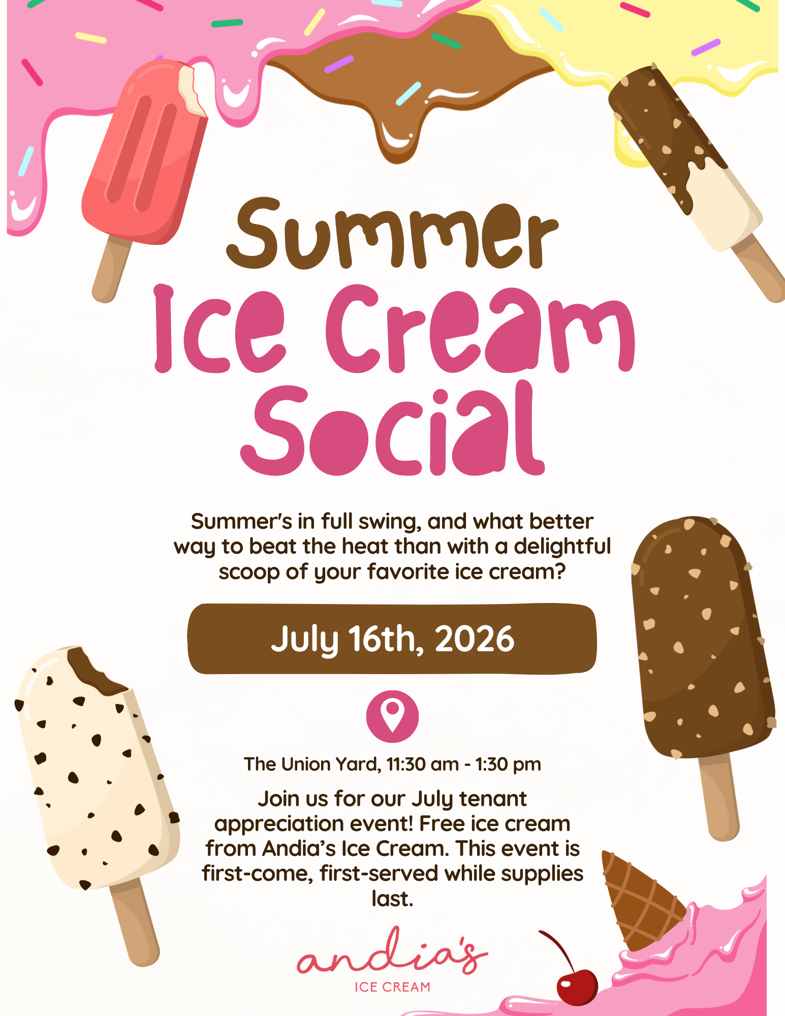 Summer Ice Cream Social