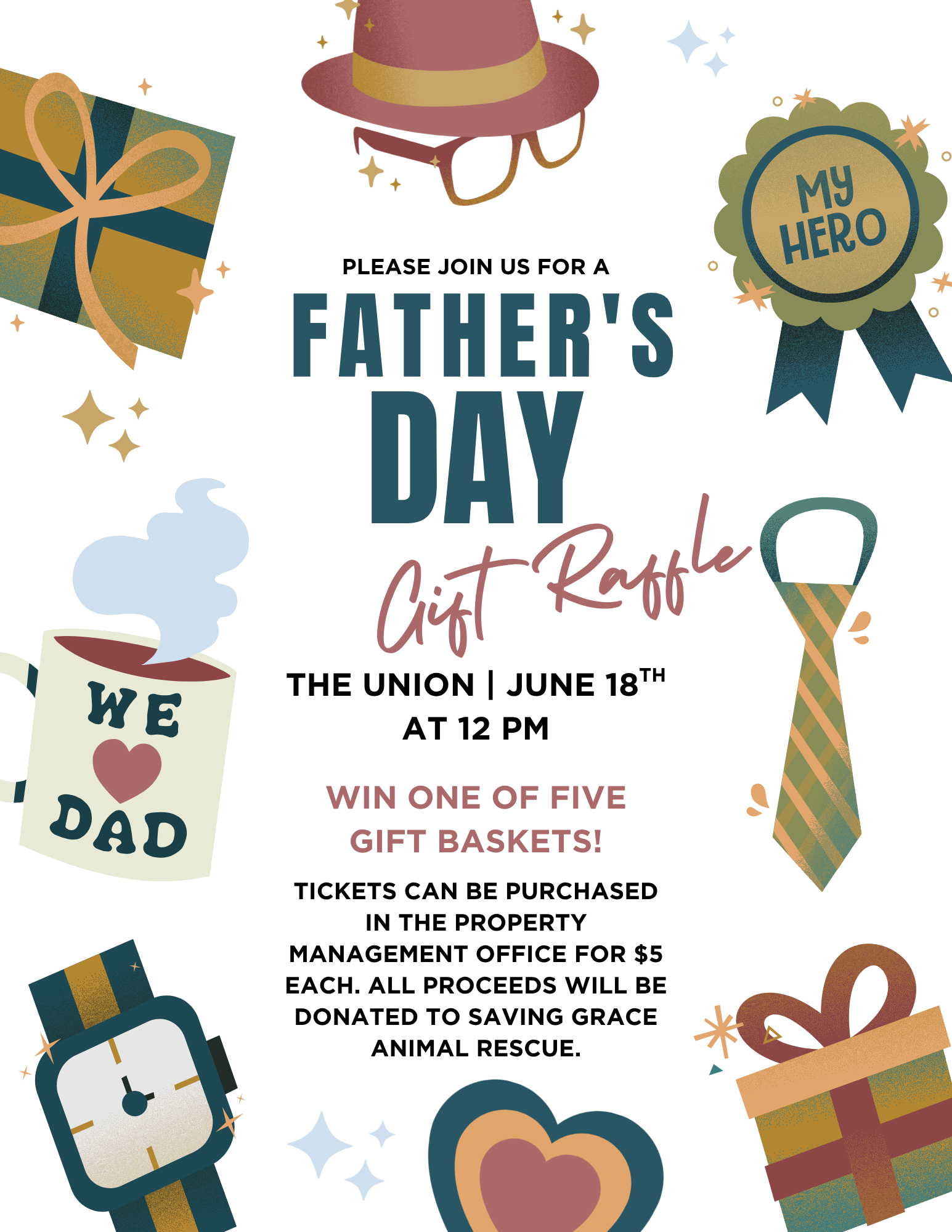 Father's Day Gift Basket Raffle 