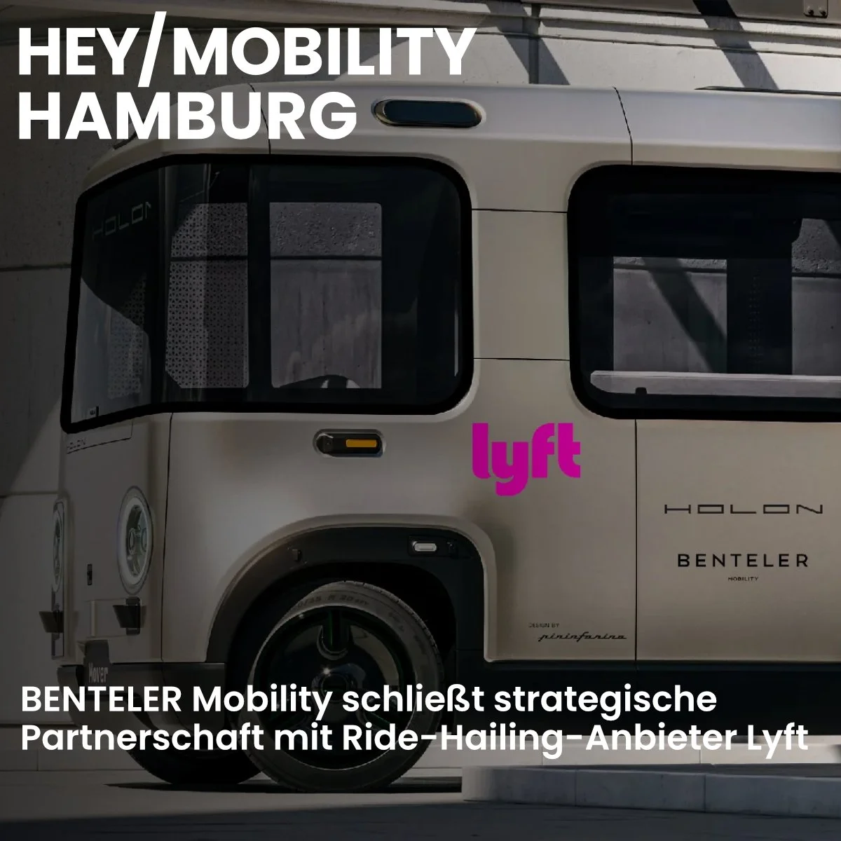 Die Zukunft der Mobilität nimmt Form an: Lyft und BENTELER Mobility vereinen Kräfte, um autonome Shuttles der nächsten Generation in das Lyft-Netzwerk einzubringen! 
🚗🤖 Schon ab 2026 soll der erste Rollout in den USA starten, beginn