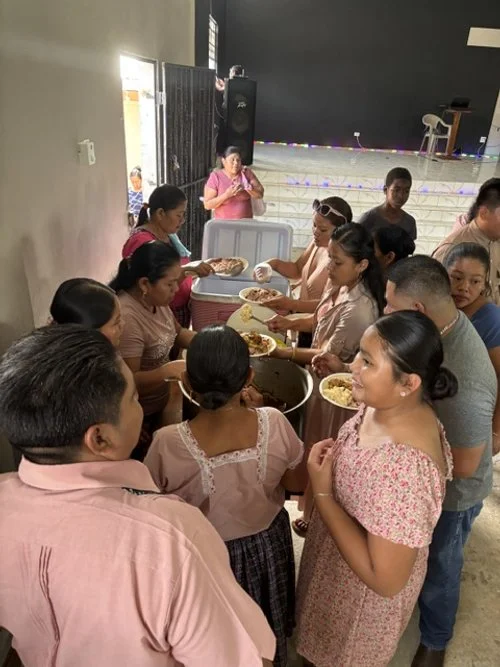 A divine connection between two young mothers:  Team member Stephanie knows from experience with two of her own children how asthma can wreak havoc on a child’s health. She was led to comfort and pray with this asthmatic child and his mother. 
2 Cori