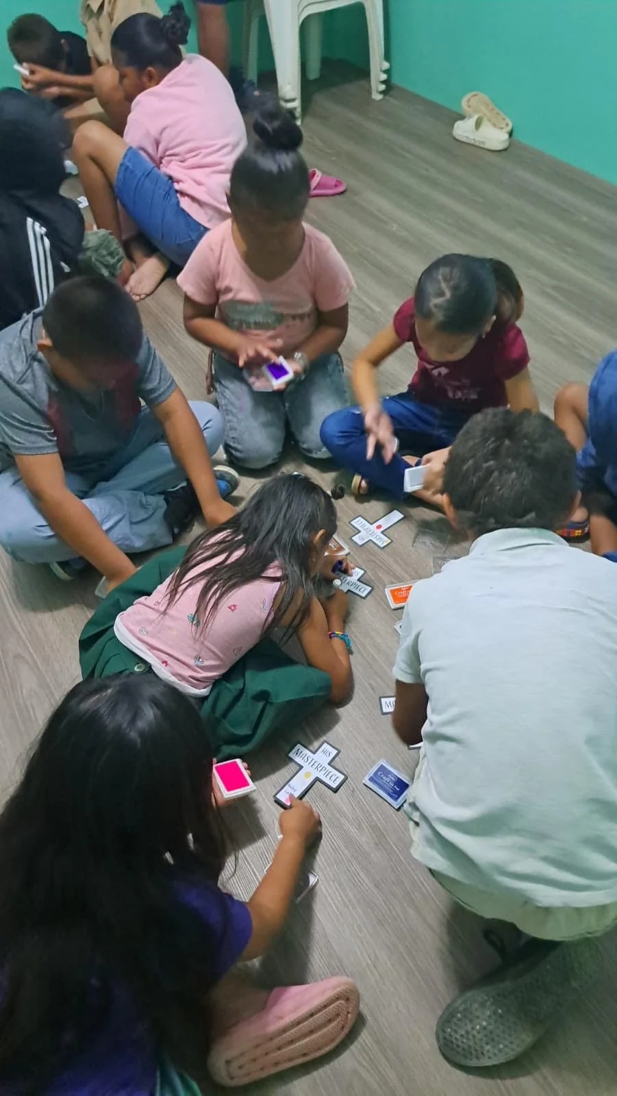 Fun times making new friends and learning together! Children from the Indianville community came for after school VBS lessons focused on learning about who they are in Christ. 