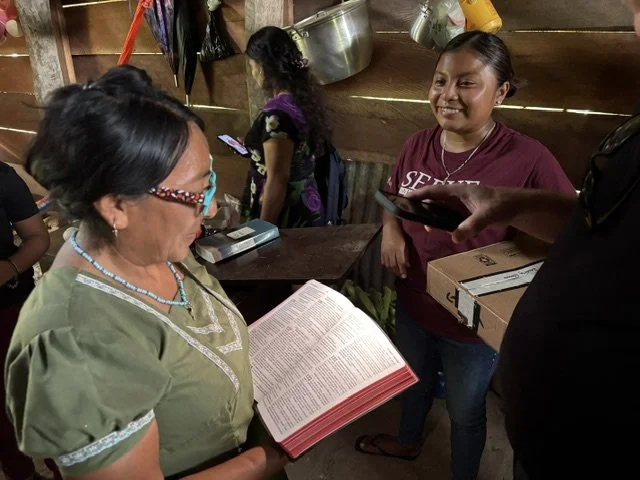 Bibles and reading glasses: what a joy to witness eyes opened to God's word and his truth! Hallelujah!