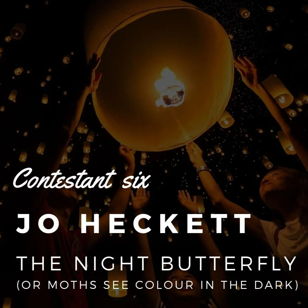 Winning poem by Jo Heckett for Moths to a Flame declared at poetry slam