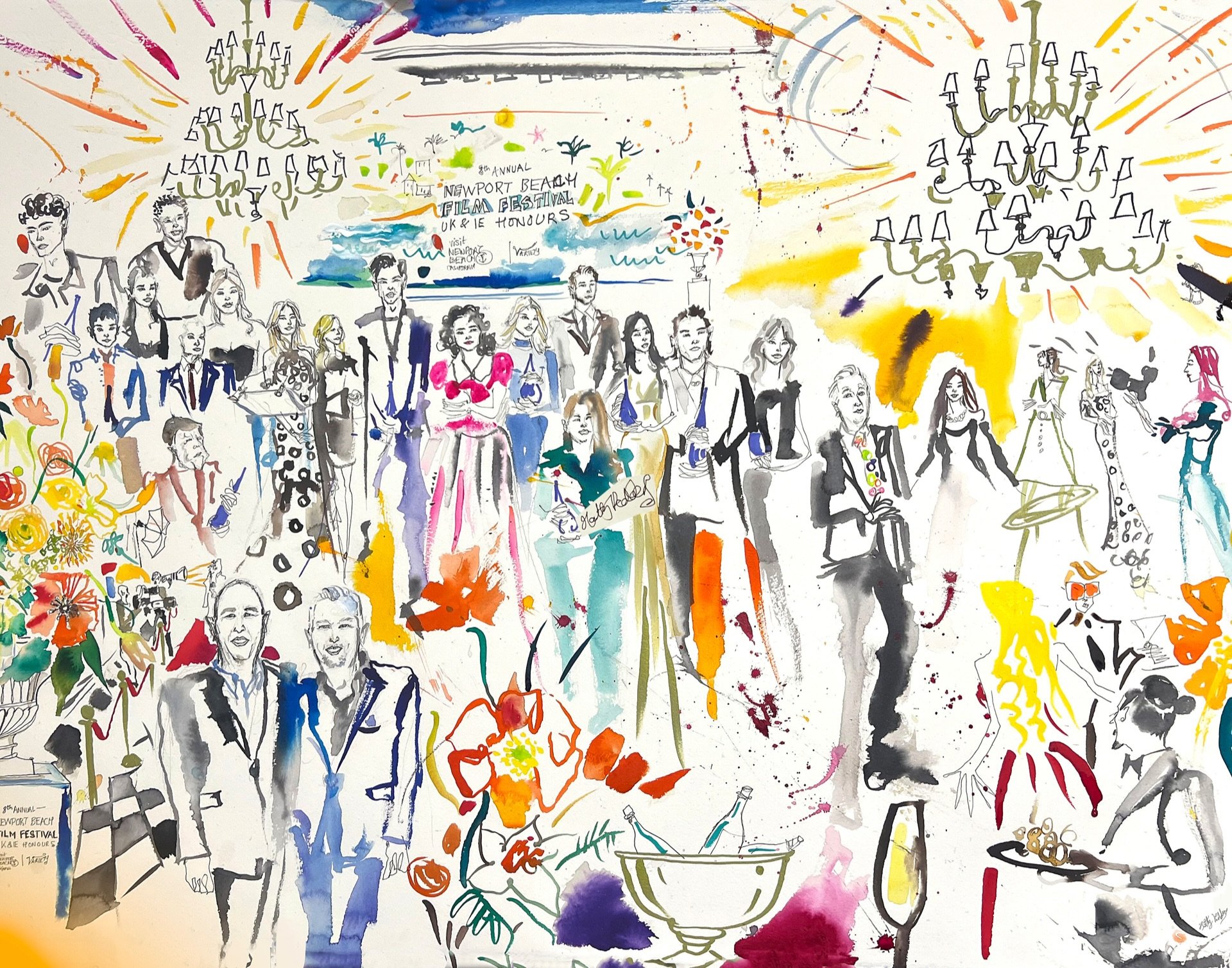Hatty Pedder | Newport Beach Film Festival |  Live Event Painting.jpg