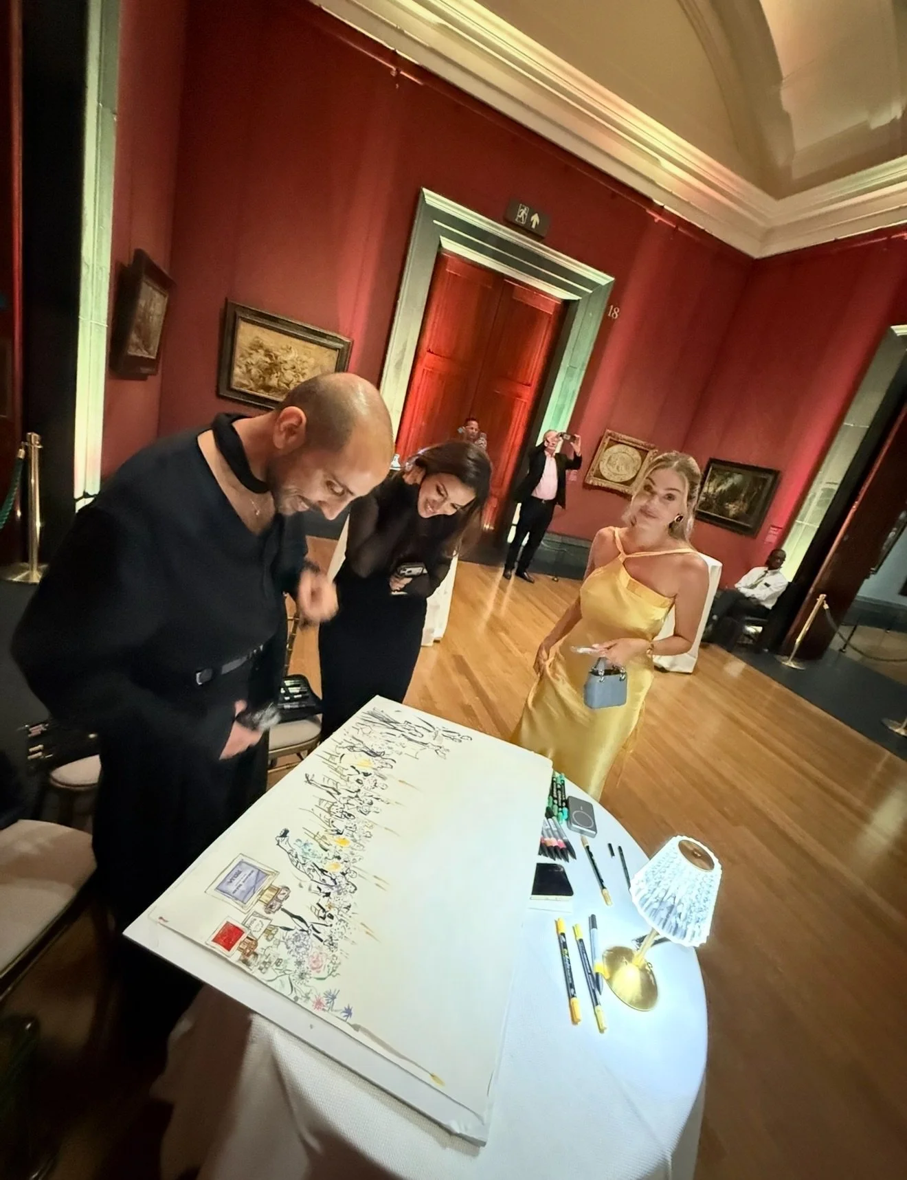 Hatty Pedder | Roja London | Live event painting.jpg
