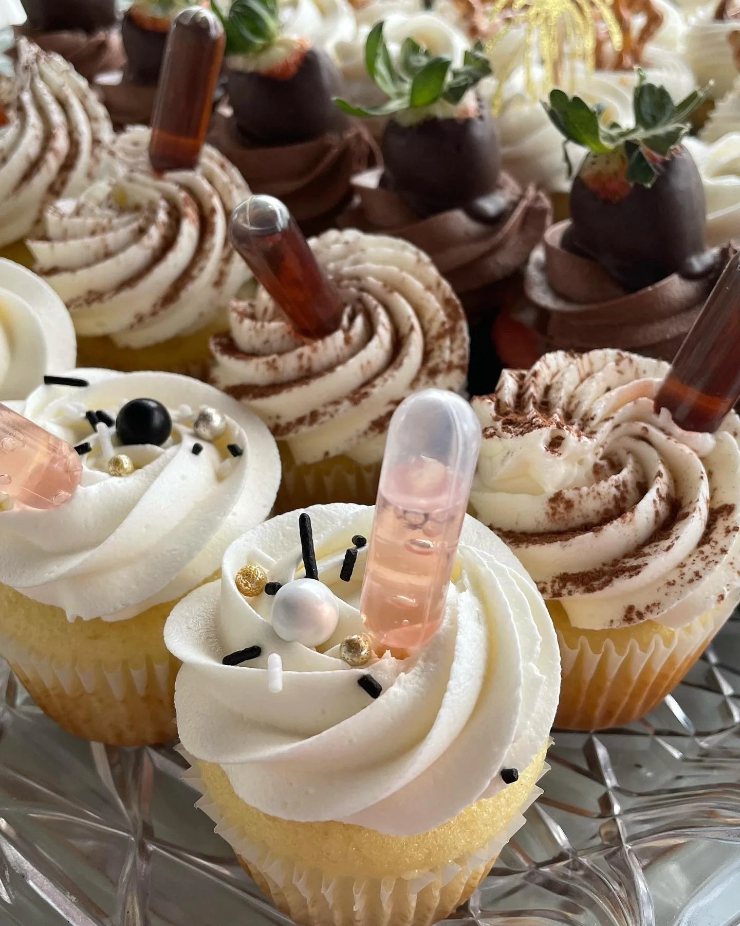 NYE orders are due Monday, December 29th. All deliveries will be NYE from 12-4pm. 

Not planning on going anywhere? No problem! Order yourself a &ldquo;Cozy Night at HOME&rdquo; featuring a cupcake sampler, macarons and cannoli. 

We recommend eating