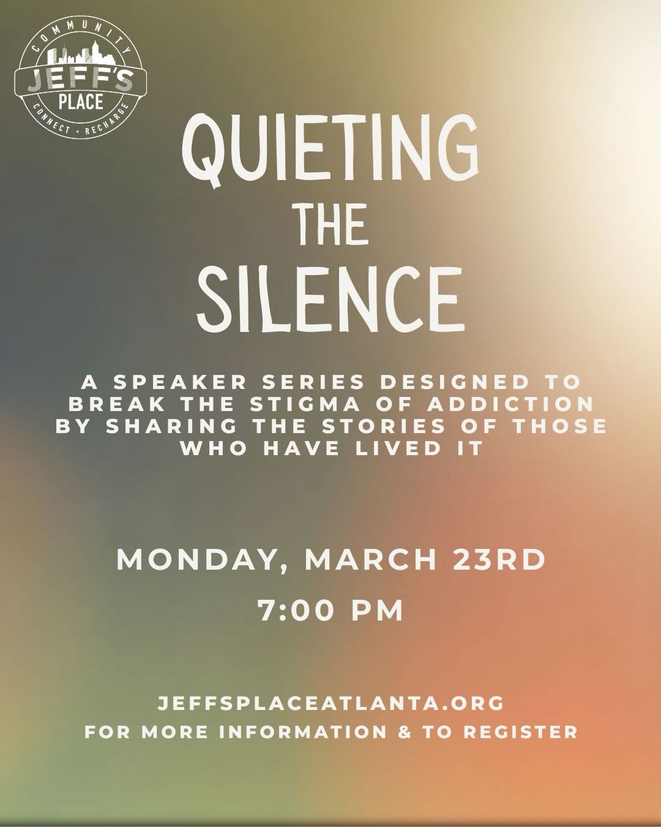 Silence fuels stigma. Stories break it 💪

Join us on March 23rd to hear stories of addiction, loss, recovery, and resilience from those who have lived it 🕊️

Link in bio to register 📎