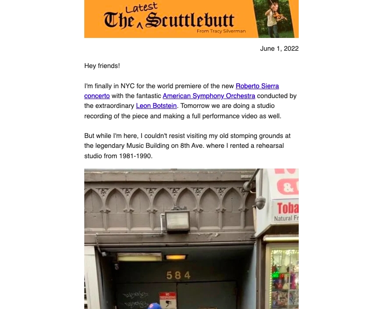 Scuttlebutt - June 1, 2022