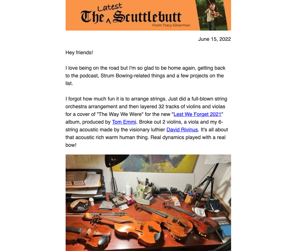 Scuttlebutt - June 15, 2022
