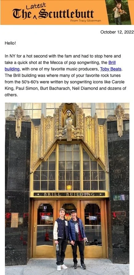 Scuttlebutt - October 12