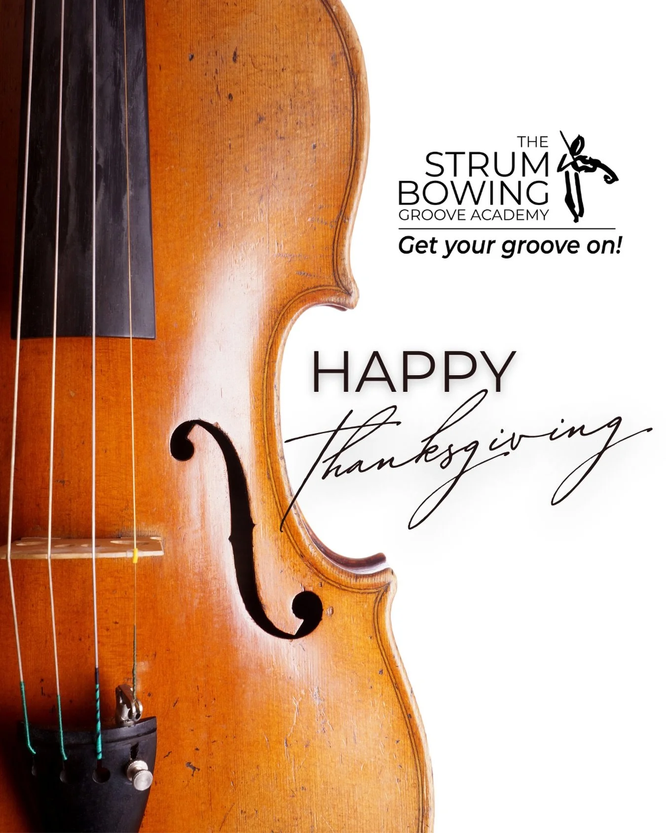 ✨🎻 Happy Thanksgiving from SBGA 🎻✨

Today we pause to celebrate gratitude &mdash; for music, for community, and for you!

Thank you to our faculty, team, and every artist and groove-maker who brings curiosity, passion, and heart to this academy.

Y
