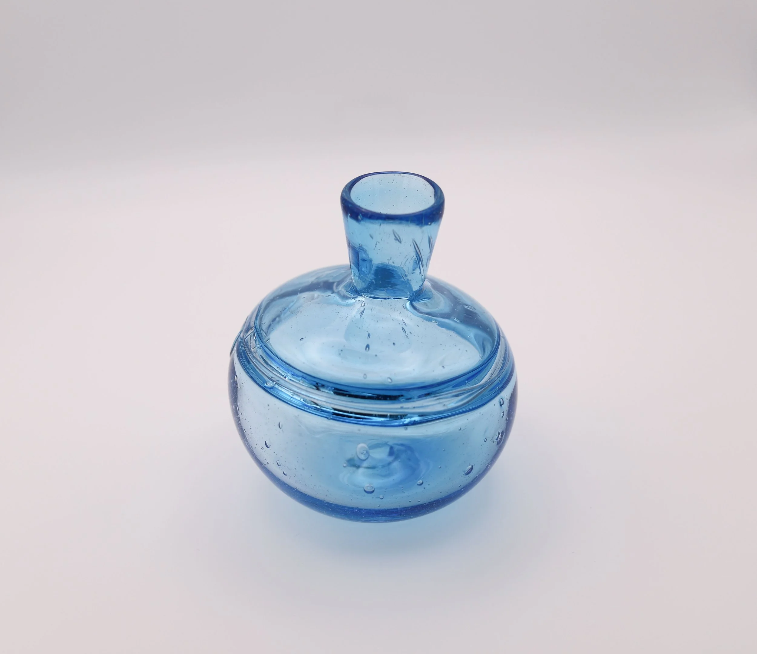Aqua Bud Vase