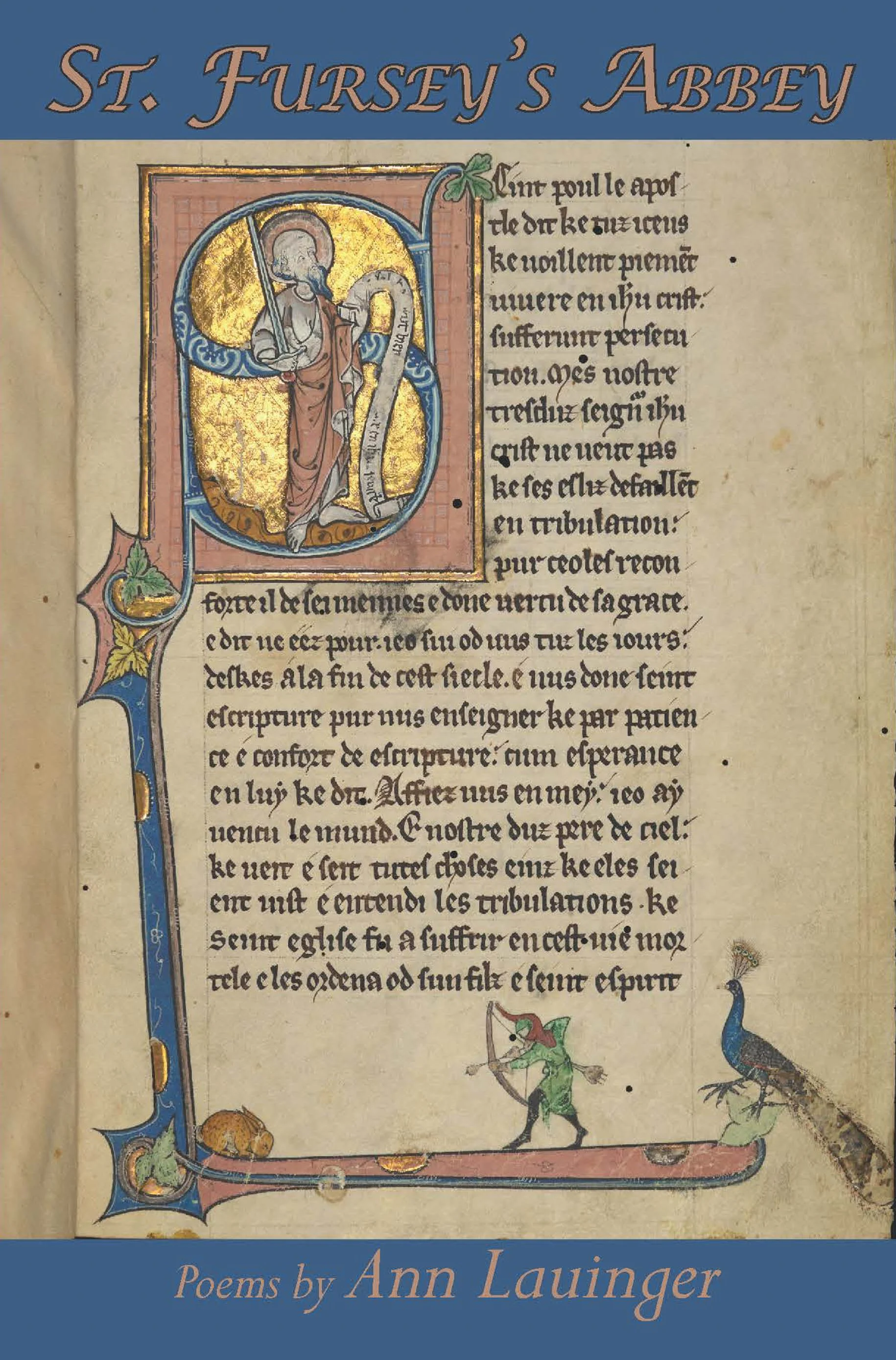 ST. FURSEY'S ABBEY, a poetry chapbook by Ann Lauinger