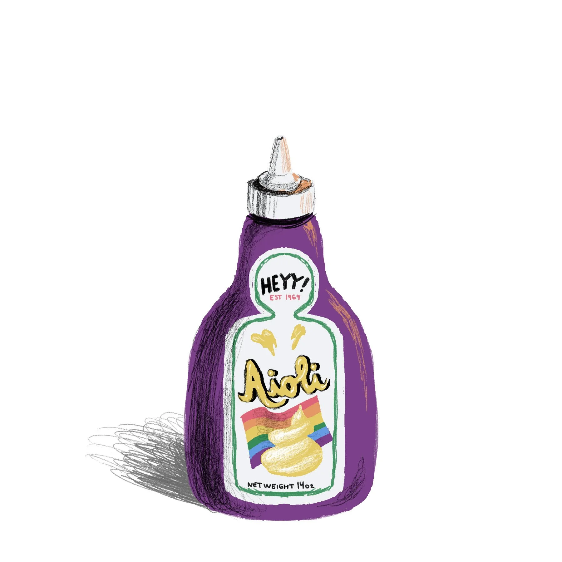 Kraft Heinz. Spreading Awareness, Deliciously. To celebrate Pride, we’re releasing the gayest condiment we could come up with: aioli. Perfect for your gay little salads, tuna sandwiches or crudité platters. Anything mayo can do, aioli can do, too! An