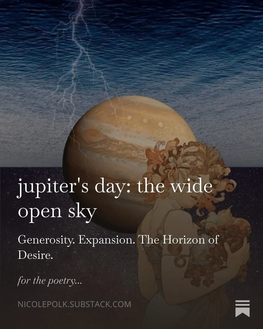 By the time you arrive here, desire has found many iterations. It has found shape. It has been witnessed. It has been a mirror. It has clarified its boundary. It has found its voice.

Now it wants sky.

Thursday is the moment the lens widens. Not awa