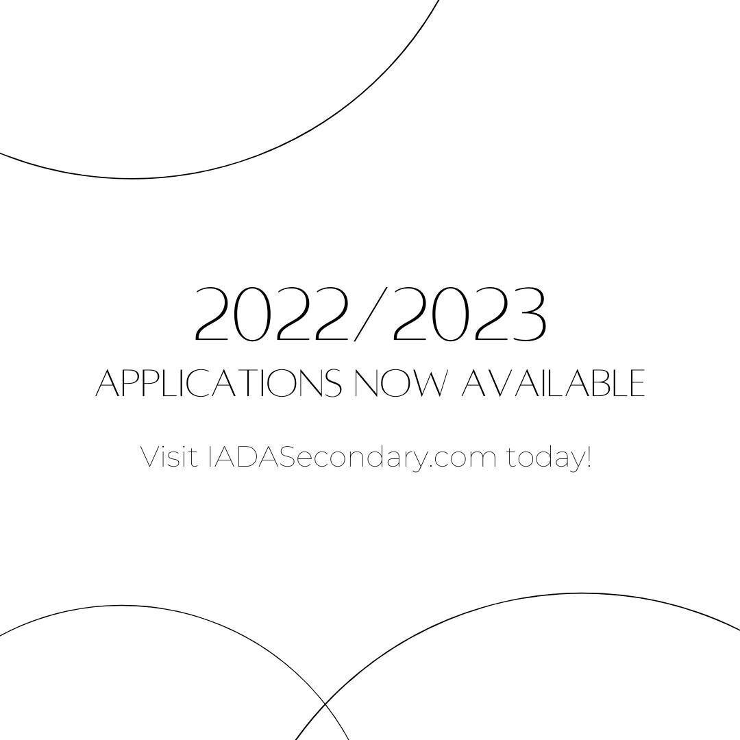 Applications for the 2022/2023 school year are now available! Visit the link in our bio to submit your application today.