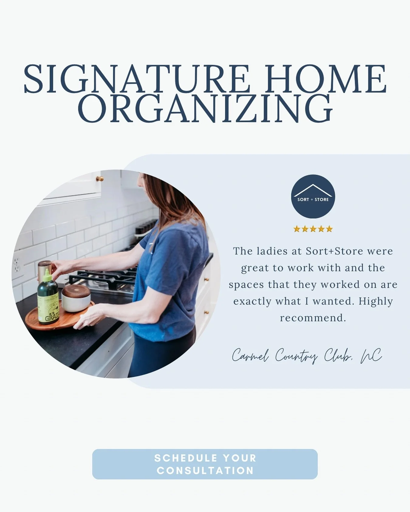 ✨⭐️⭐️⭐️⭐️⭐️✨ 

Our clients love working with SORT + STORE because we make home organization effortless, beautiful, and tailored to their lifestyle. Ready to love your space too? 

Currently booking October + November 🗓️