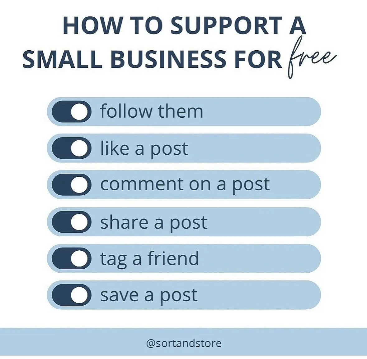 Great news, you can support your local small business owners for FREE.  Your referrals and sharing our passion to help others let&rsquo;s us continue to do what we love 💙

✨Share
✨Like
✨Comment
✨Save 

Tell us below, what is your favorite content we