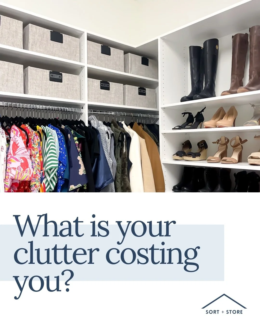 What Is Your Clutter Costing You? 💸📦

Clutter isn&rsquo;t just about excess stuff&mdash;it comes with hidden costs that impact your time, money, and well-being. Here are five ways clutter could be costing you more than you realize:

1. Wasted Time 