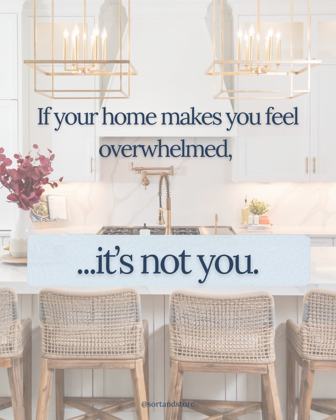 If your home feels overwhelming, it&rsquo;s not a personal failure.

It&rsquo;s a systems issue and systems can be fixed.

Clarity creates calm.
And calm changes how you live in your home.

Comment PEACE if you are ready to overcome the overwhelming.