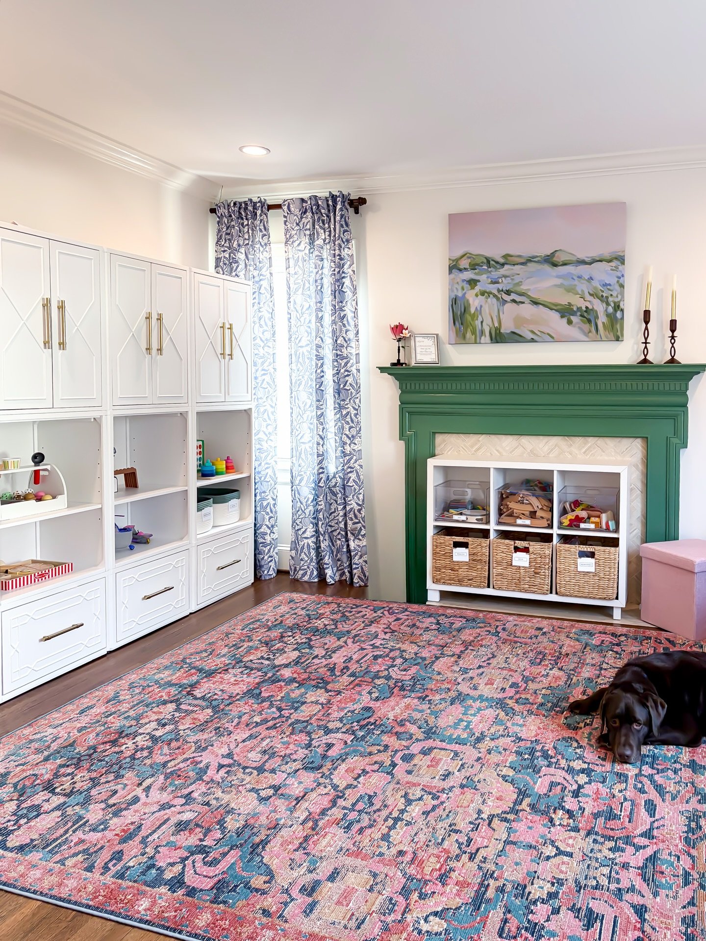 ✨ Before &amp; After: A Playroom with Personality

This colorful playroom lives inside a charming home  that is full of character, whimsy, and heart. Our goal? Honor the home&rsquo;s story while creating a space that truly works for real family life.