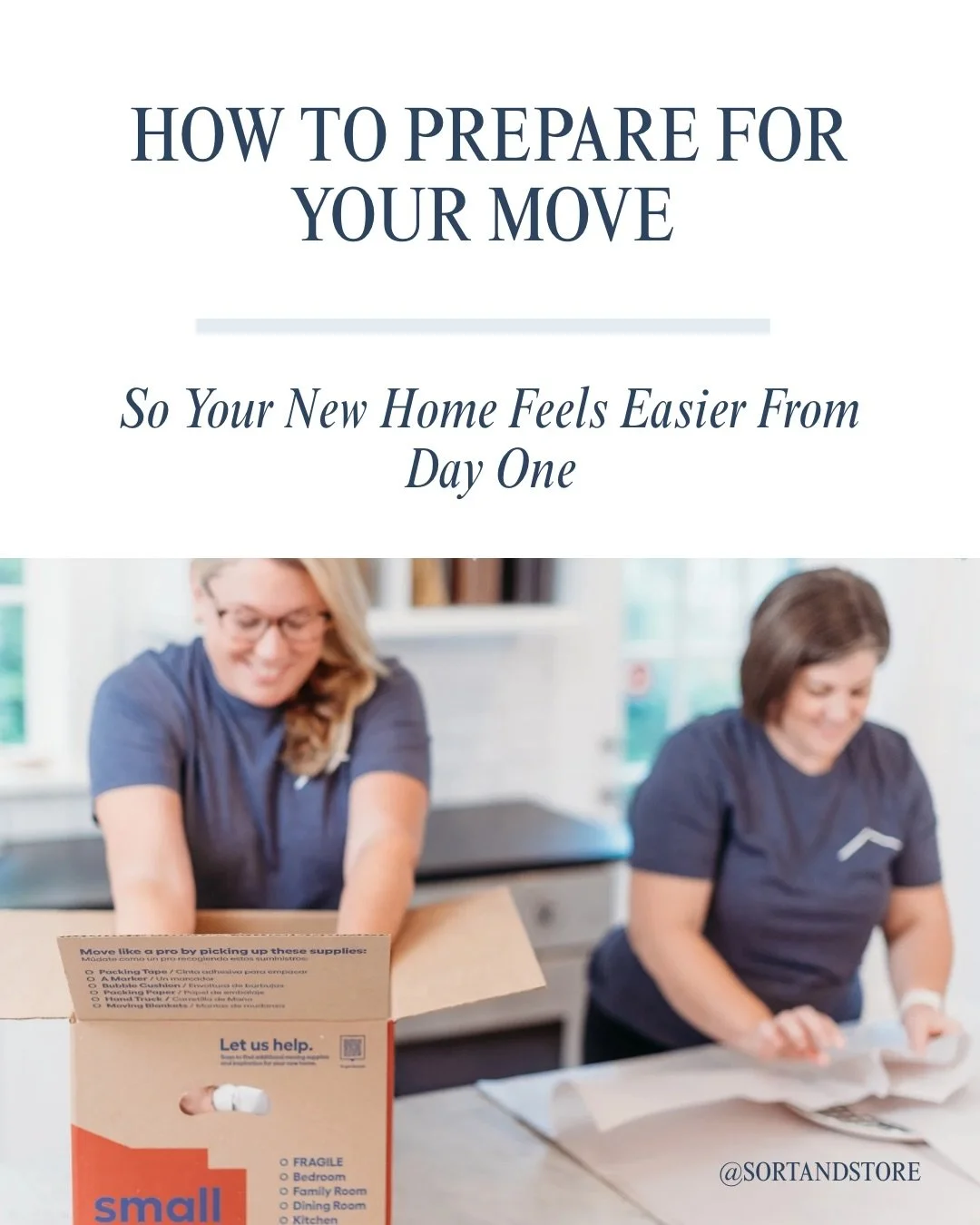 One thing we notice often during a move is that families are so focused on getting everything into the new house that very little time gets spent thinking about how the house actually needs to function once daily life starts again.

Boxes get unpacke