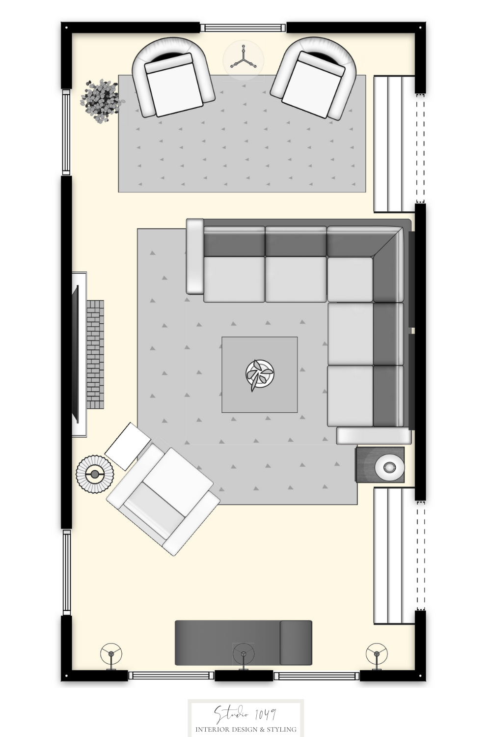 4 Different Ways To Arrange Your Living Room Furniture — Studio 1049