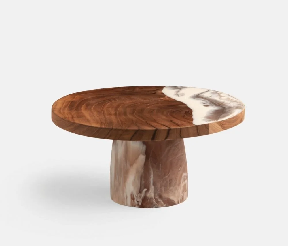Austin Resin and Natural Teak, Irwin Ribera