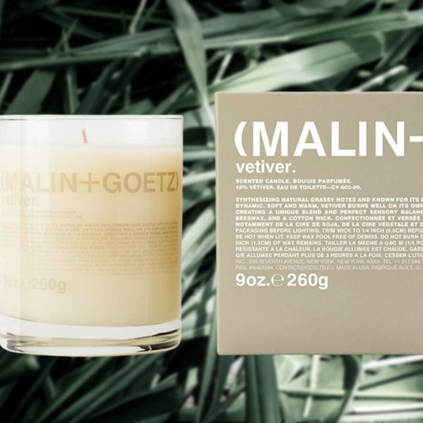 Vetiver, Malin+Goetz