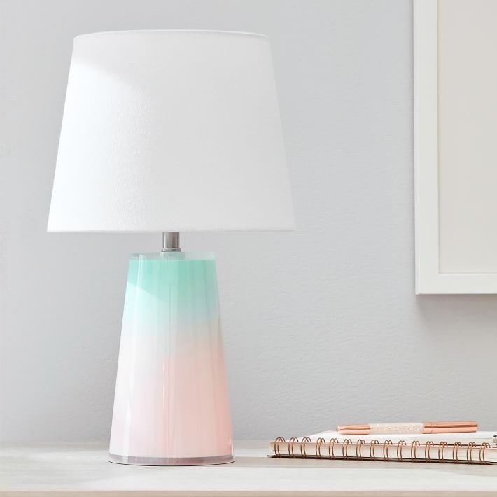 Ombre Cone Table Lamp, PB Teen