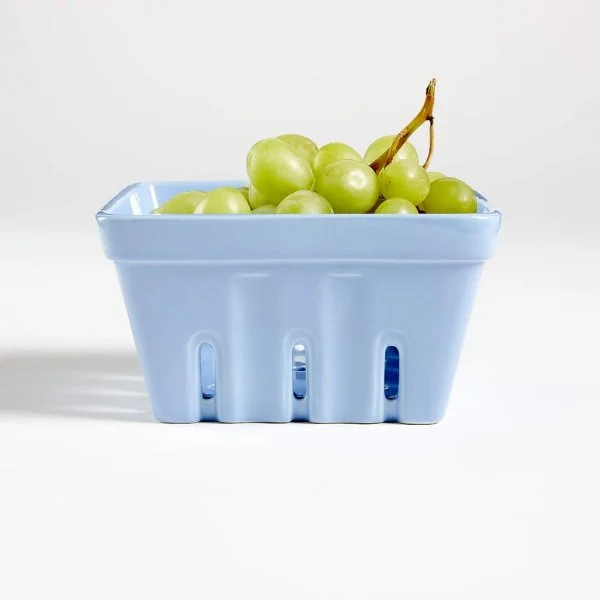 Blue Berry Box Colander, Crate + Barrel