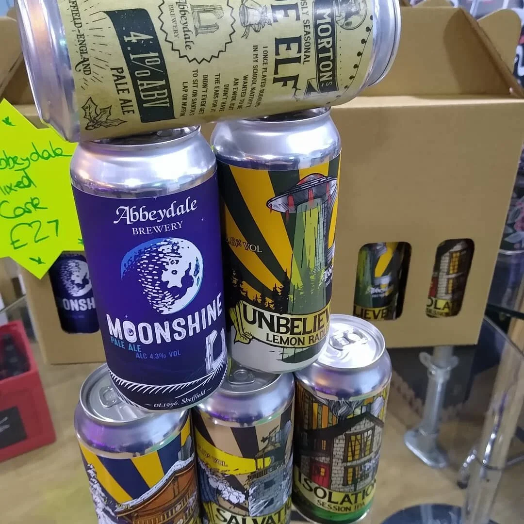 Latest Abbeydale Brewery Gift box, ideal introduction to Sheffield's premier craft brewer. Available in store iron our website. #craftbeer #craftale #realale #stevenageoldtown #abbeydalebrewery #bogbrewbeers #beerlover #beer #hoppybeer #hoppybeerhopp