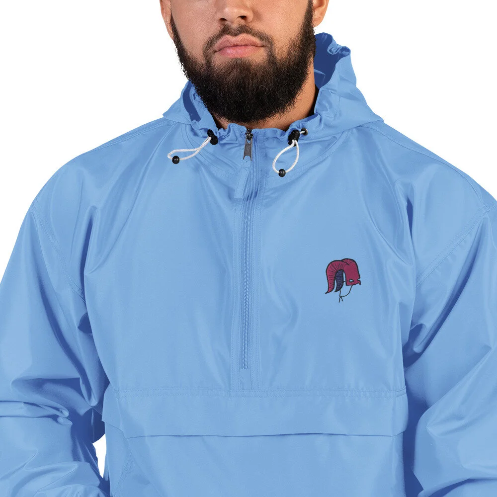 blue champion coat