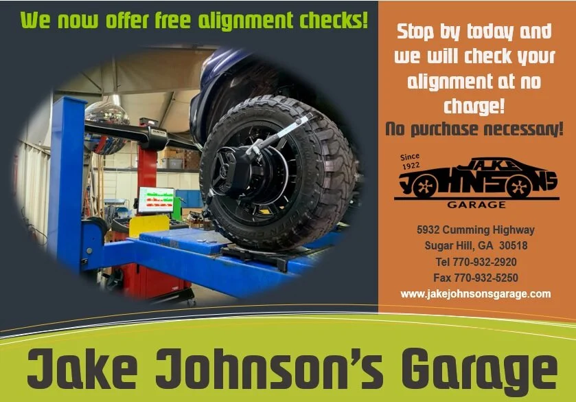 We will check your alignment for free!