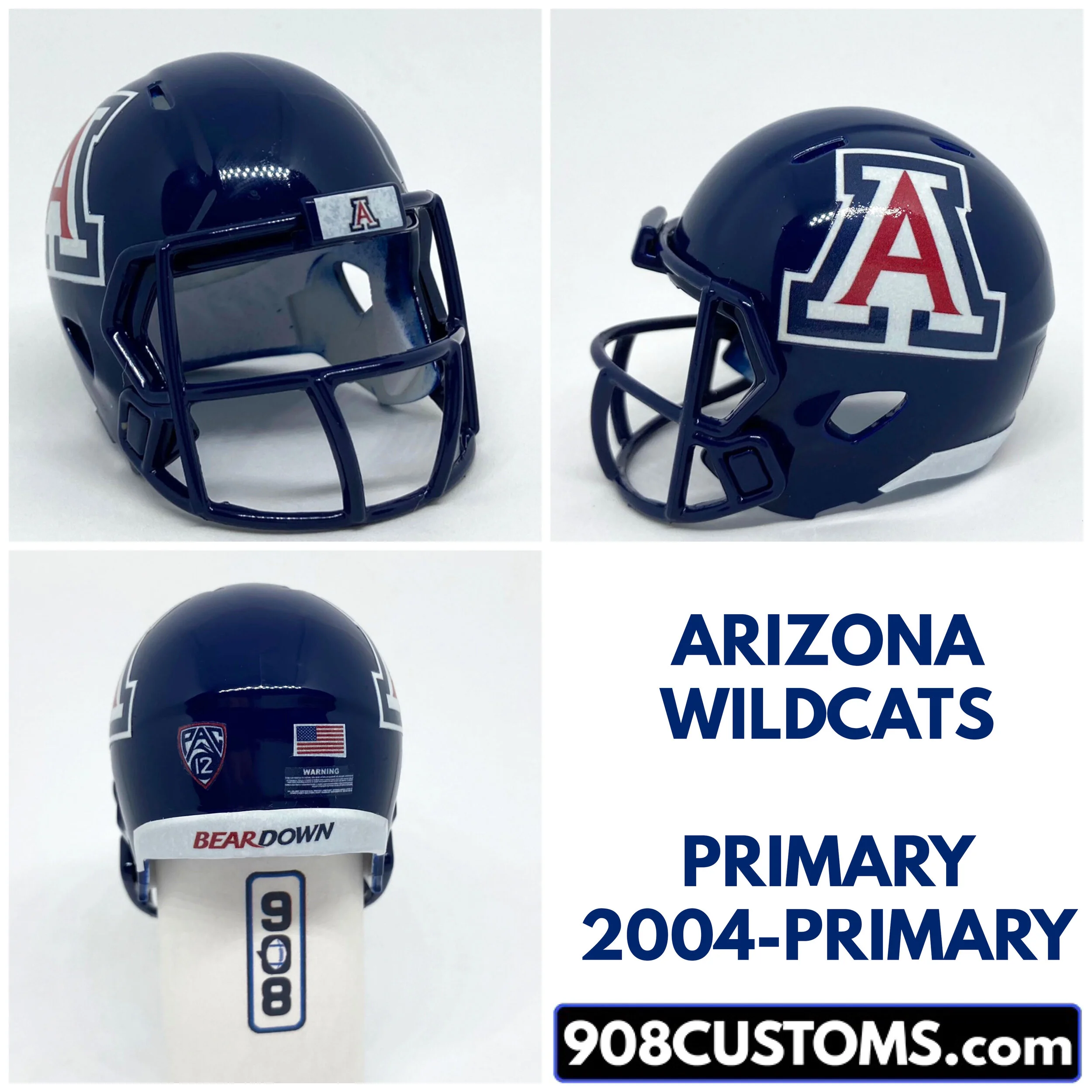 Pac-12 Custom Pocket Pro Helmets. Pac 