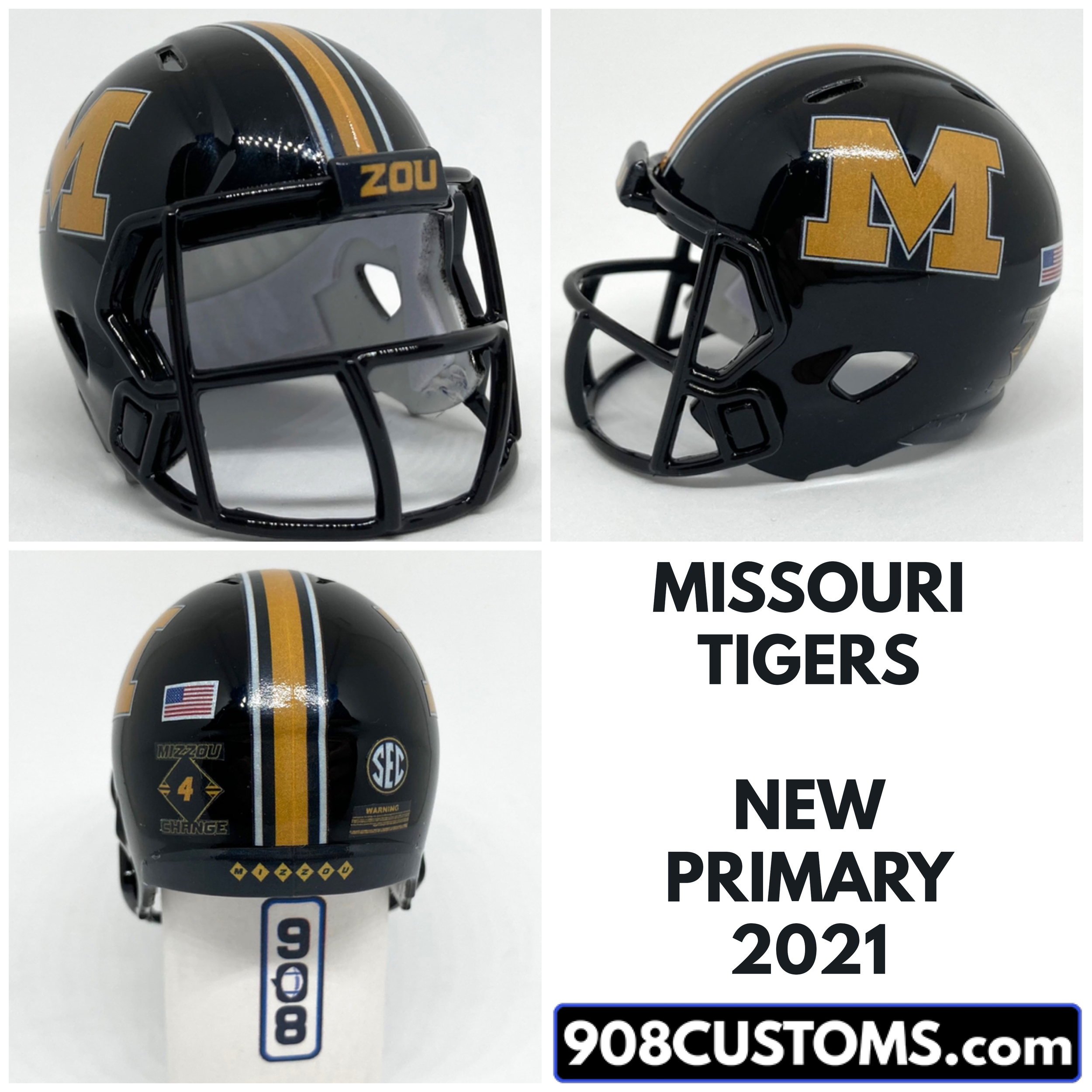 Custom Pocket Pro \u0026 Mini Football Helmets