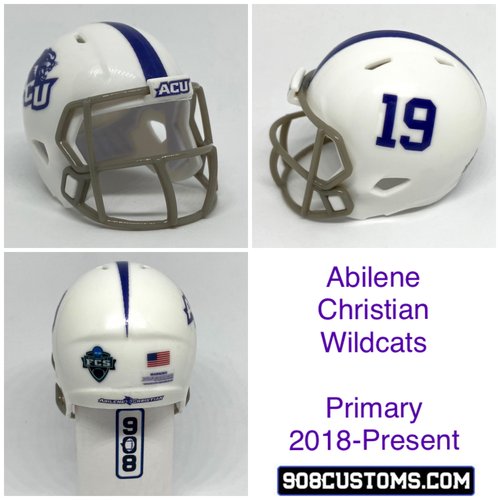United  Custom Pocket Pro & Mini Football Helmets