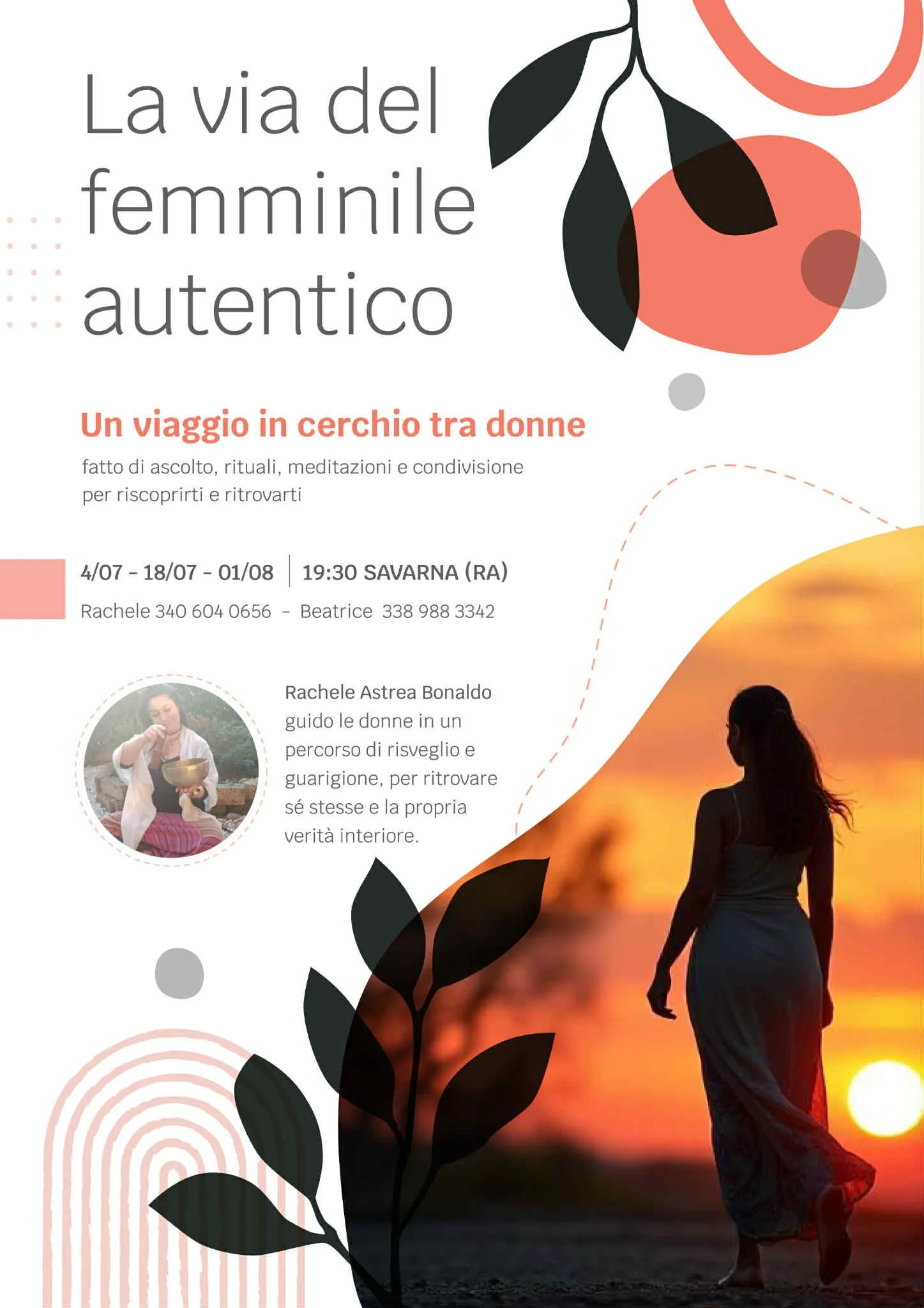 La Via del Femminile Autentico: 3 Serate in Cerchio